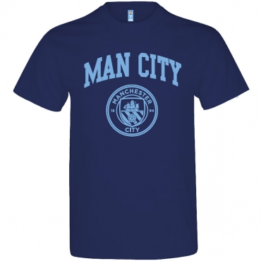 Man City Crest Marškinėliai