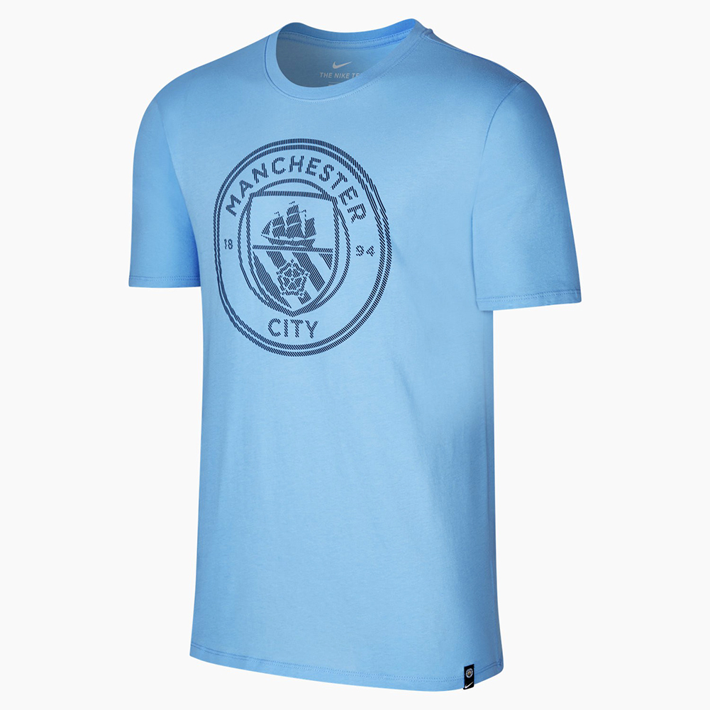 Nike Manchester City Crest Tee - Soccer Shop Manchester ...