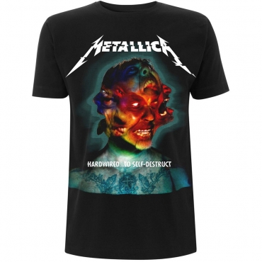 Metallica Hardwired Album Cover Official Tee 