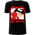 Metallica Kill 'Em All Tracks Tee