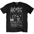AC/DC Highway to Hell World Tour 1979/1980 Marškinėliai