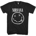 Nirvana White Smiley Tee 