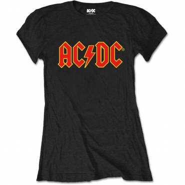 AC/DC Logo Moteriški Marškinėliai