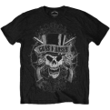 Guns N' Roses Faded Skull Marškinėliai