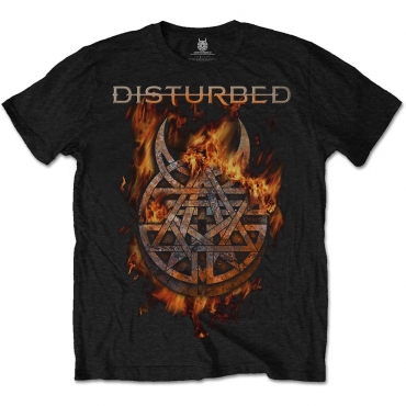  Disturbed Burning Belief Tee