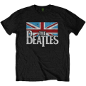 The Beatles Drop T Logo & Vintage Flag Tee 