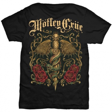Motley Crue Exquisite Dagger Tee 