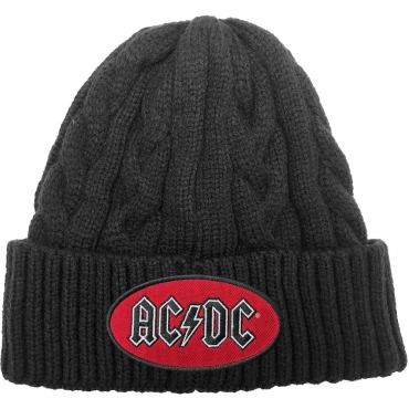 AC/DC Oval Logo Megzta Žieminė Kepurė