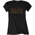 KISS Vintage Classic Logo Ladies Tee 