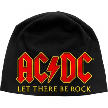 AC/DC Let There Be Rock Medvilninė Kepurė