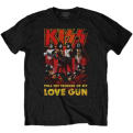 KISS Love Gun Glow Marškinėliai 