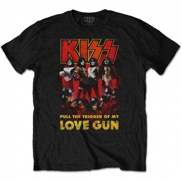 KISS Love Gun Glow Marškinėliai 