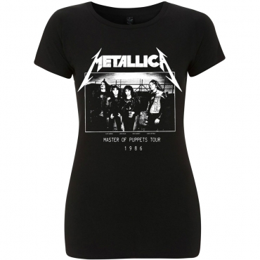 Metallica MOP Photo Damage Inc Tour Moteriški Marškinėliai