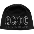 AC/DC Back in Black Medvilninė Kepurė