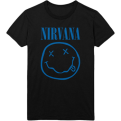 Nirvana Blue Smiley Marškinėliai