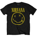 Marškinėliai Nirvana Yellow Smiley