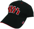 KISS Red on White Logo Kepurė 