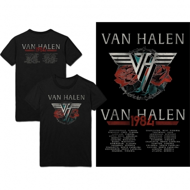 Van Halen 84 Tour (Back Print) Tee