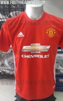 Leaked Photos Show Possible Manchester United Home Shirt for 2016/17