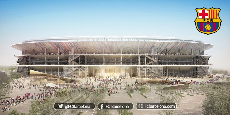 Atnaujintas Camp Nou Stadionas jau 2022 metais