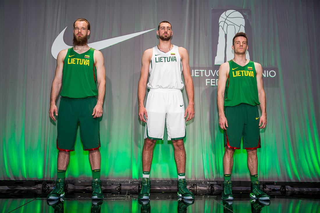 Lithuania national basketball team new apparel