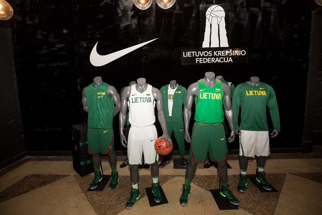 nike lithuania basketball jersey