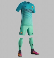 Oficialus Pristatymas: 2016-17 sezono FC Barcelona klubo trečioji apranga