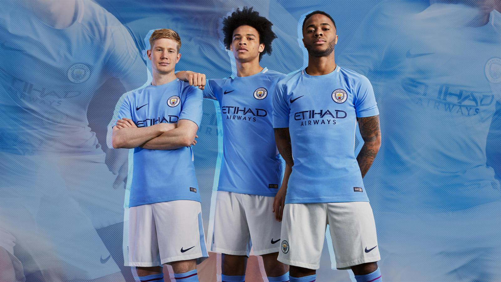 2017-18 Manchester City Marškineliai