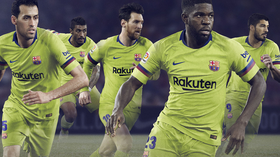 FC BARCELONA 2018-19 MARŠKINĖLIAI (NIKE)