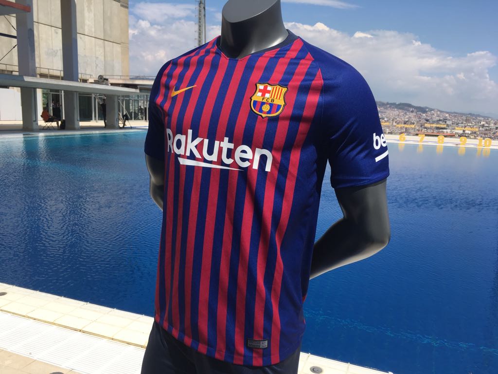 FC BARCELONA 2018-19 MARŠKINĖLIAI (NIKE)