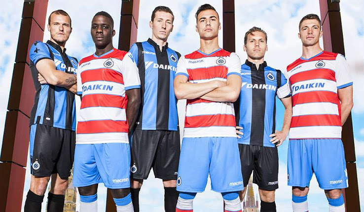 Club Brugge 2018-19 Kits (MACRON)