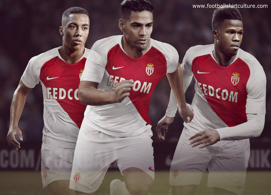 Monaco 2018-19 Marškinėliai (NIKE)