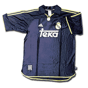 Real Madrid treti marškinėliai 2000-2001