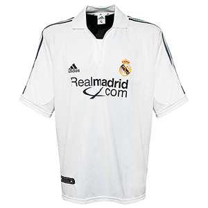 Real Madrid namų marškinėliai 2001-2002
