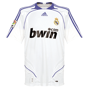 Real Madrid Namų Marškinėliai 2007-2008
