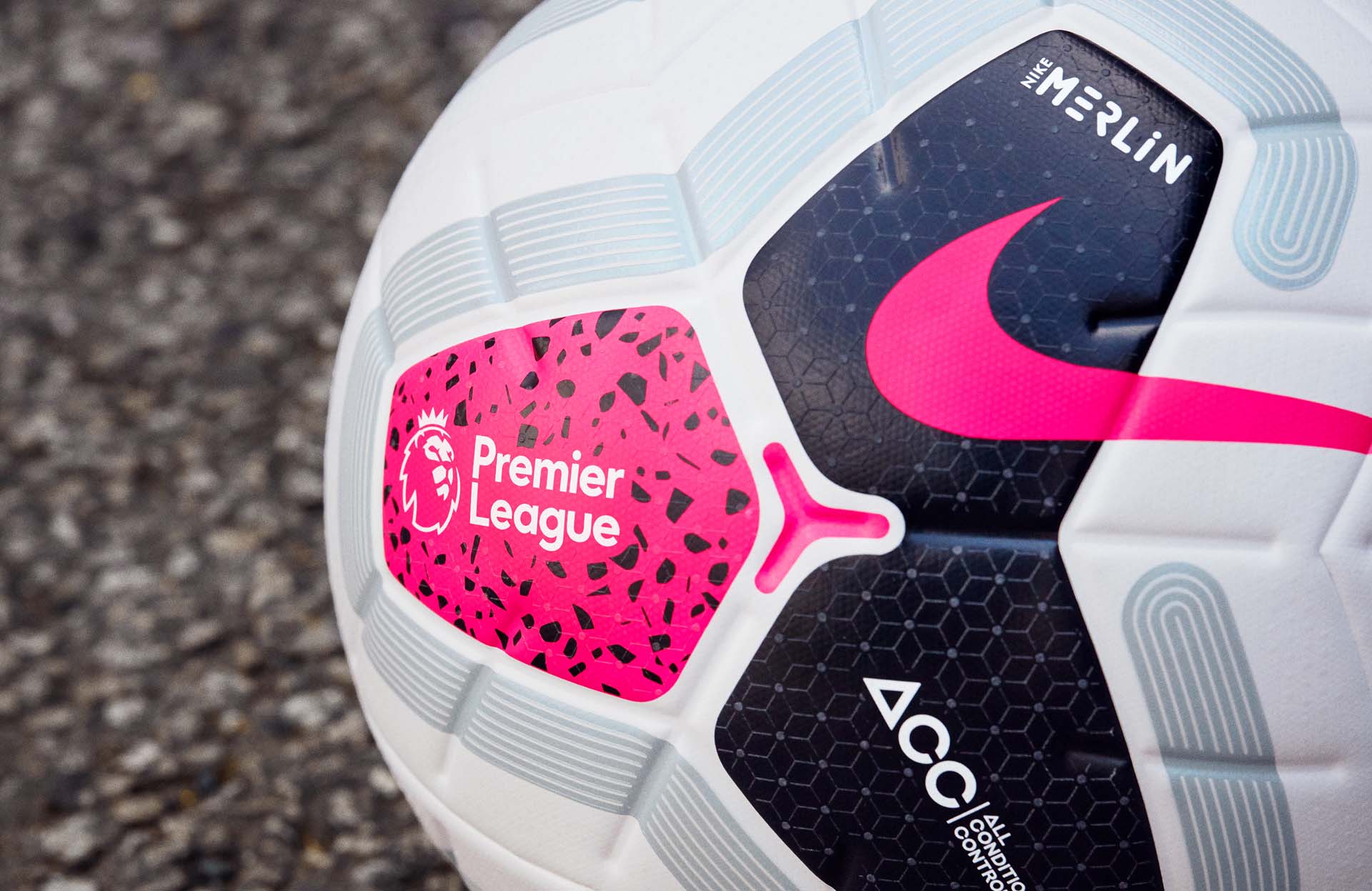 Nike Merlin 2019-20 Premier League Futbolo Kamuolys Nike Merlin 2019-20 Premier League Futbolo Kamuolys