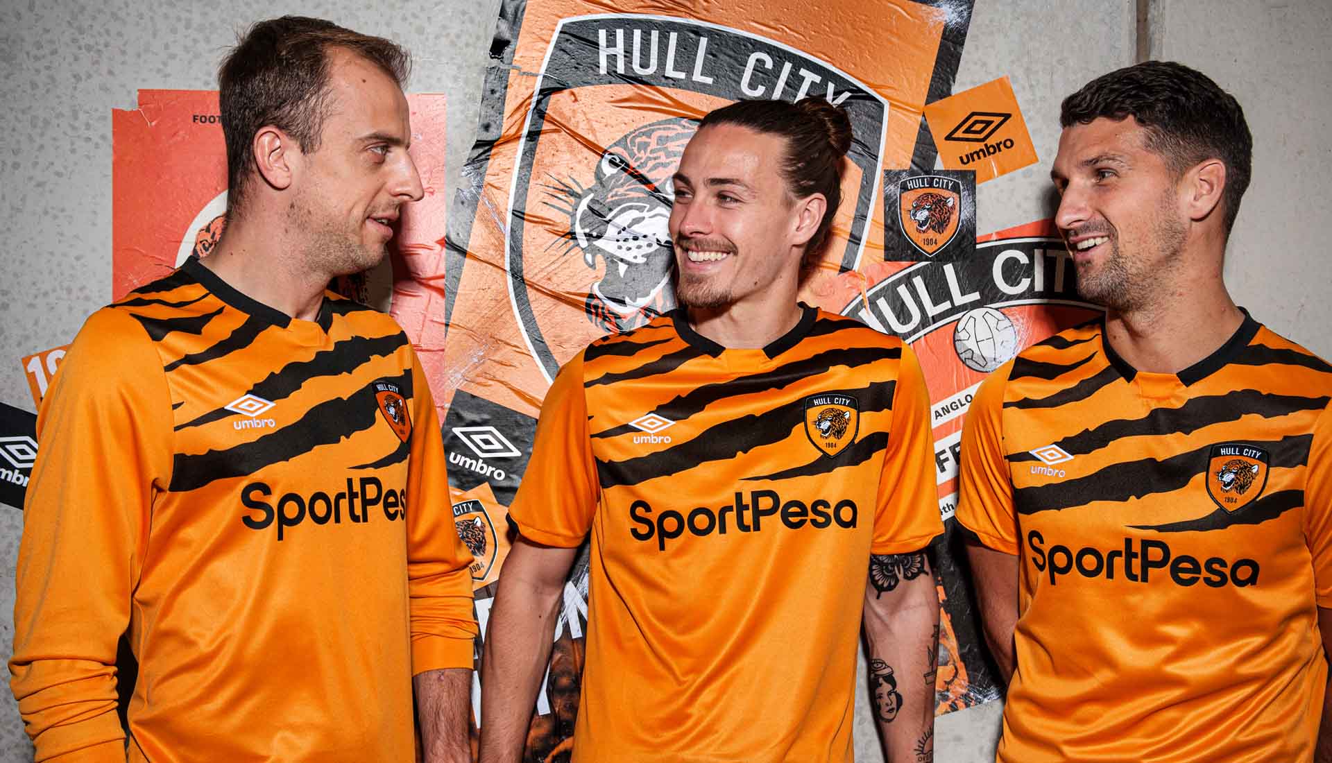 Umbro Hull City Tigers 2019-20 marškinėliai