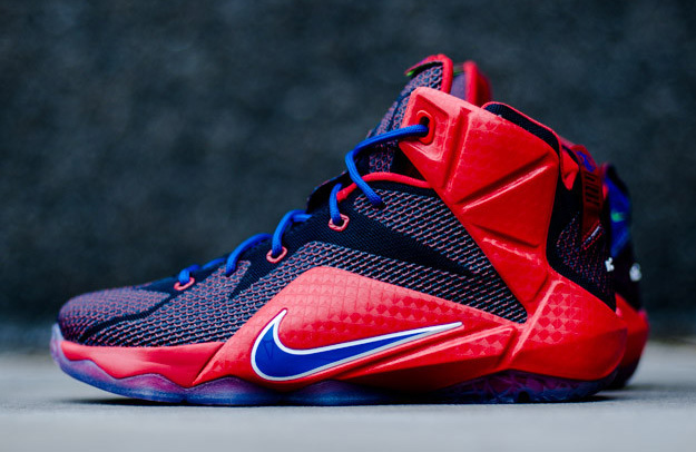 Nike LeBron 12 University Red Game Royal