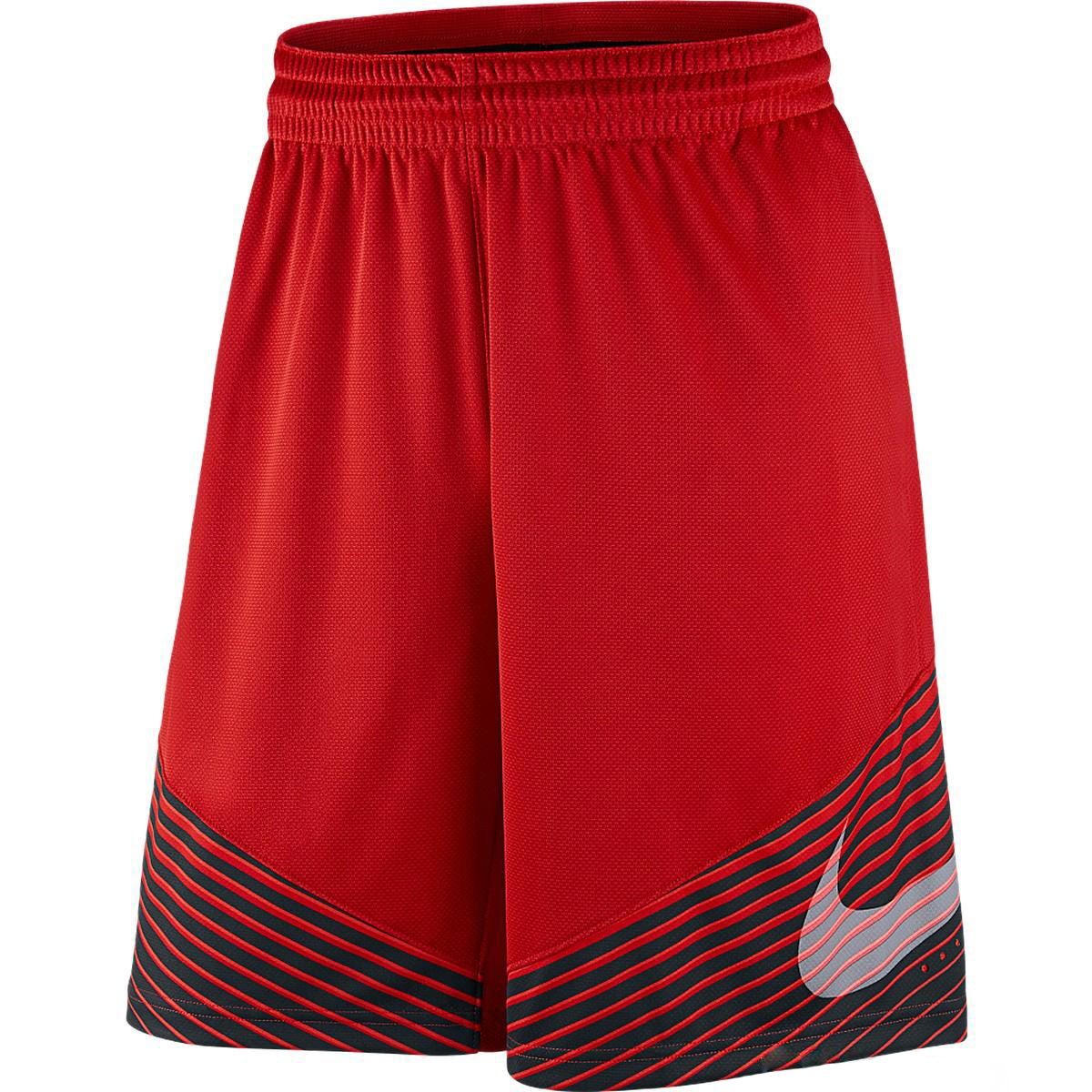 un short rouge