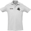 Polo shirt Lithuania with black Vytis