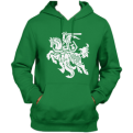 Green Hoody With Vytis