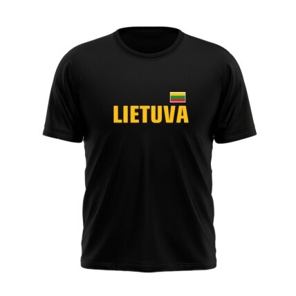 Kid's T-shirt Lithuania With Vytis On The Back