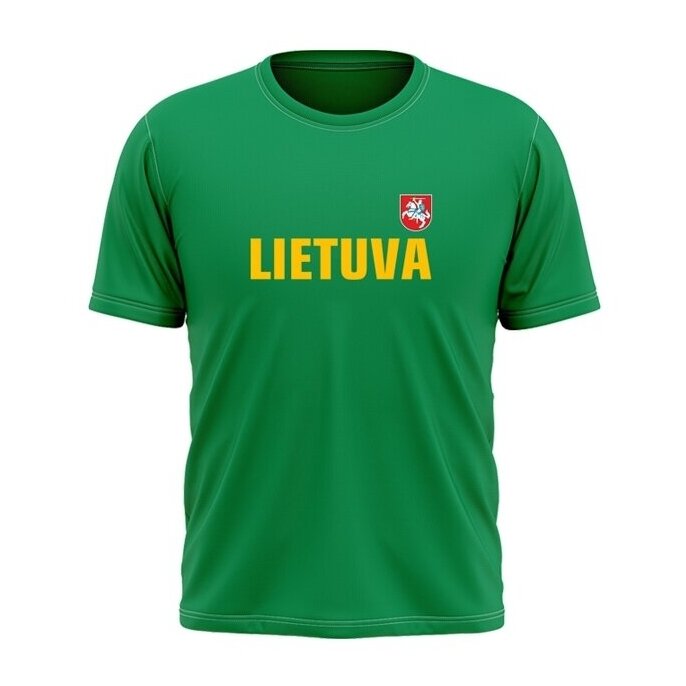 Kid's T-Shirt Lithuania Vytis With Flag On The Back