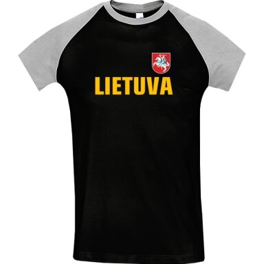 Dvispalviai Marškinėliai Vytis Lietuva (Vėliavėlė Ant Nugaros)