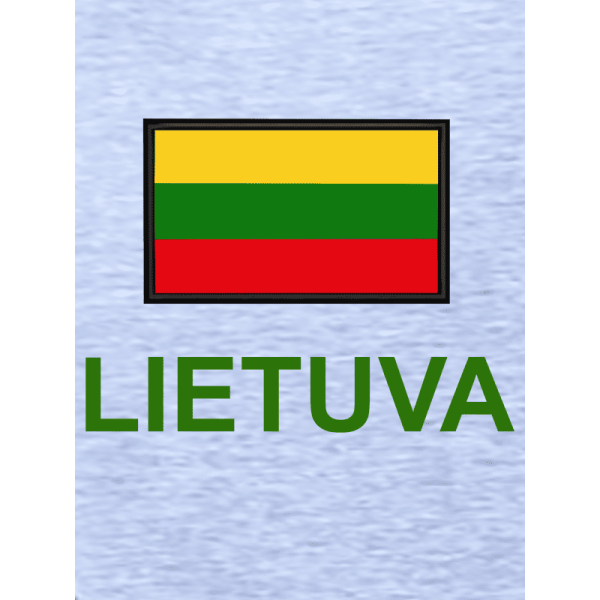 Hoodie With Zipper Lithuania 1 Hoodie With Zipper Lithuania 1