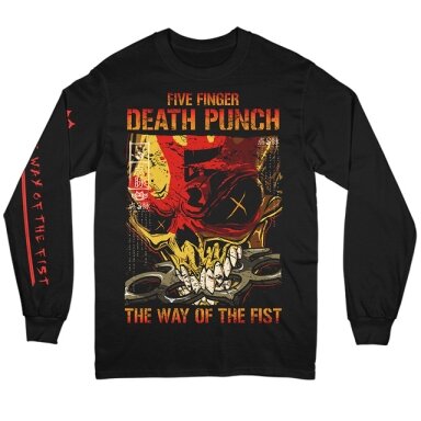 Five Finger Death Punch The Way Of The Fist Marškinėliai Ilgomis Rankovėmis Five Finger Death Punch The Way Of The Fist Marškinėliai Ilgomis Rankovėmis