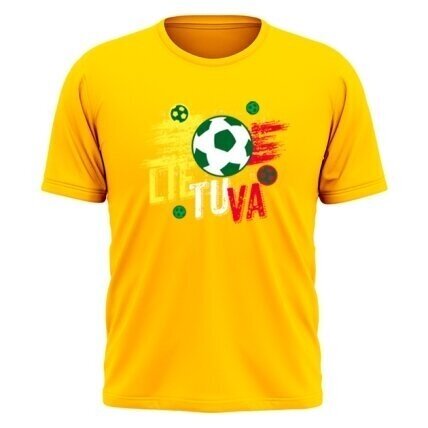 Lietuva Futbolas Vaikiški Marškinėliai (3 spalvos) 2 Lietuva Futbolas Vaikiški Marškinėliai (3 spalvos) 2
