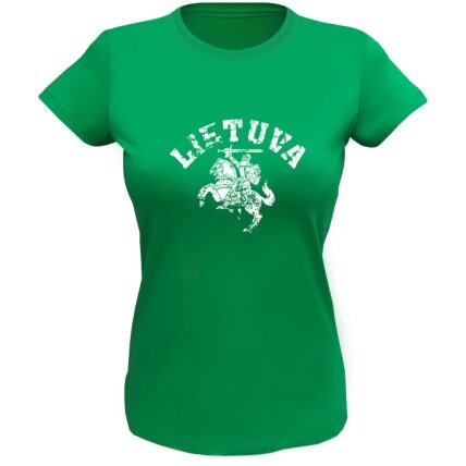 Ladies T-Shirt Vytis Lithuania Ladies T-Shirt Vytis Lithuania