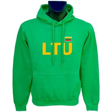 LTU Basketball Green Hoodie