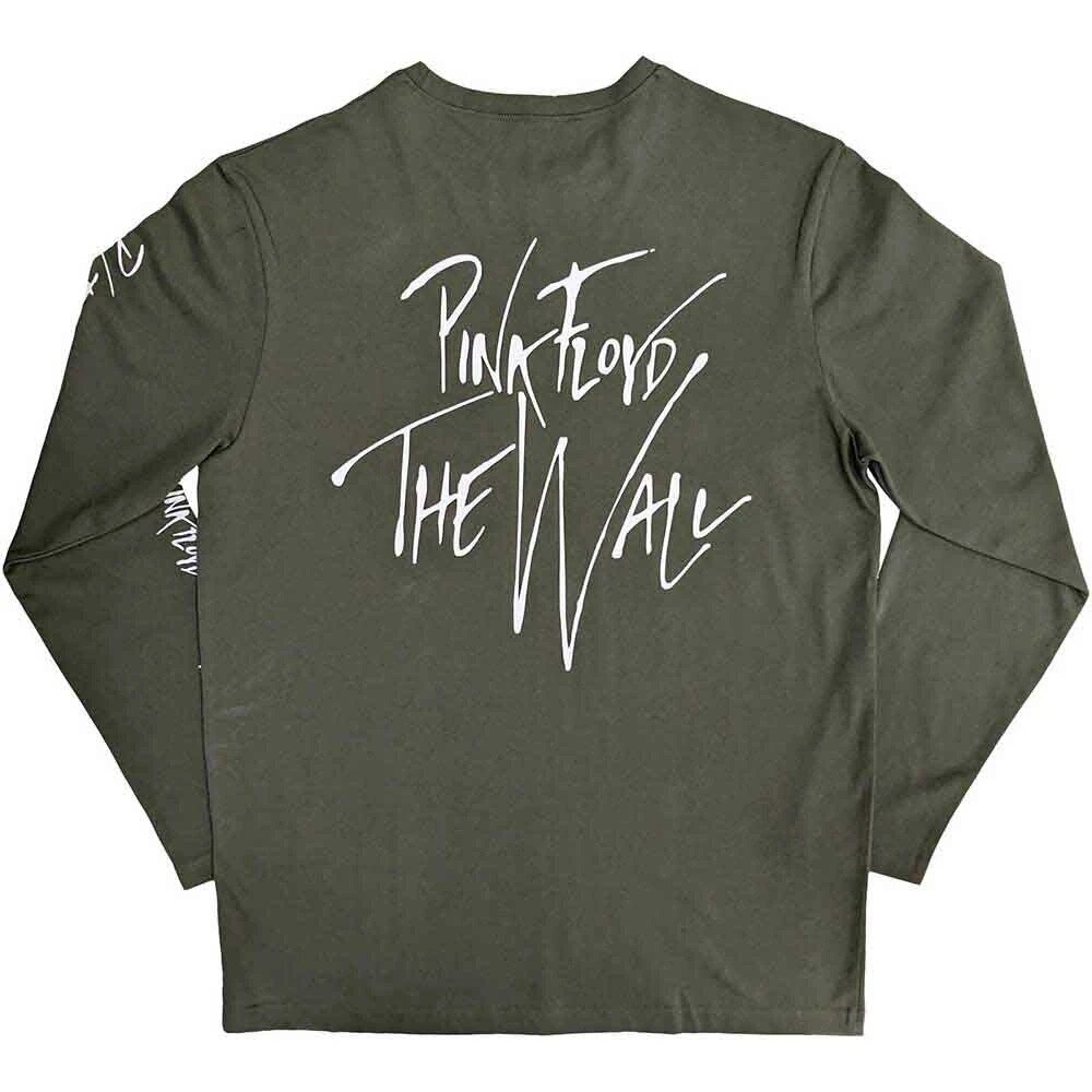 Marškinėliai Ilgomis Rankovėmis Pink Floyd The Wall Hammers Logo 2